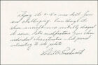 ROBERT A. RUSHWORTH - AUTOGRAPH NOTE SIGNED