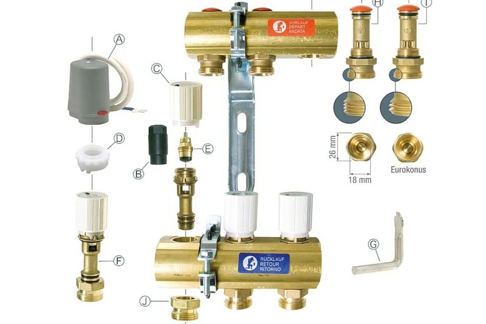 Giacomini Ricambi Per Distribuitore R553F Valvola Attuatore Cappuccio Adattatore