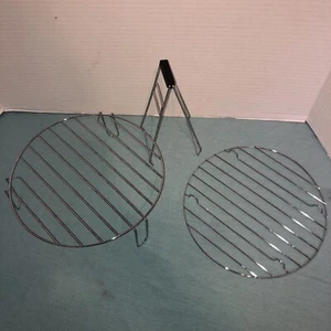 The Sharper Image Super Wave Oven 8217 Cooking Rack with Tongs replacement parts - Picture 1 of 2