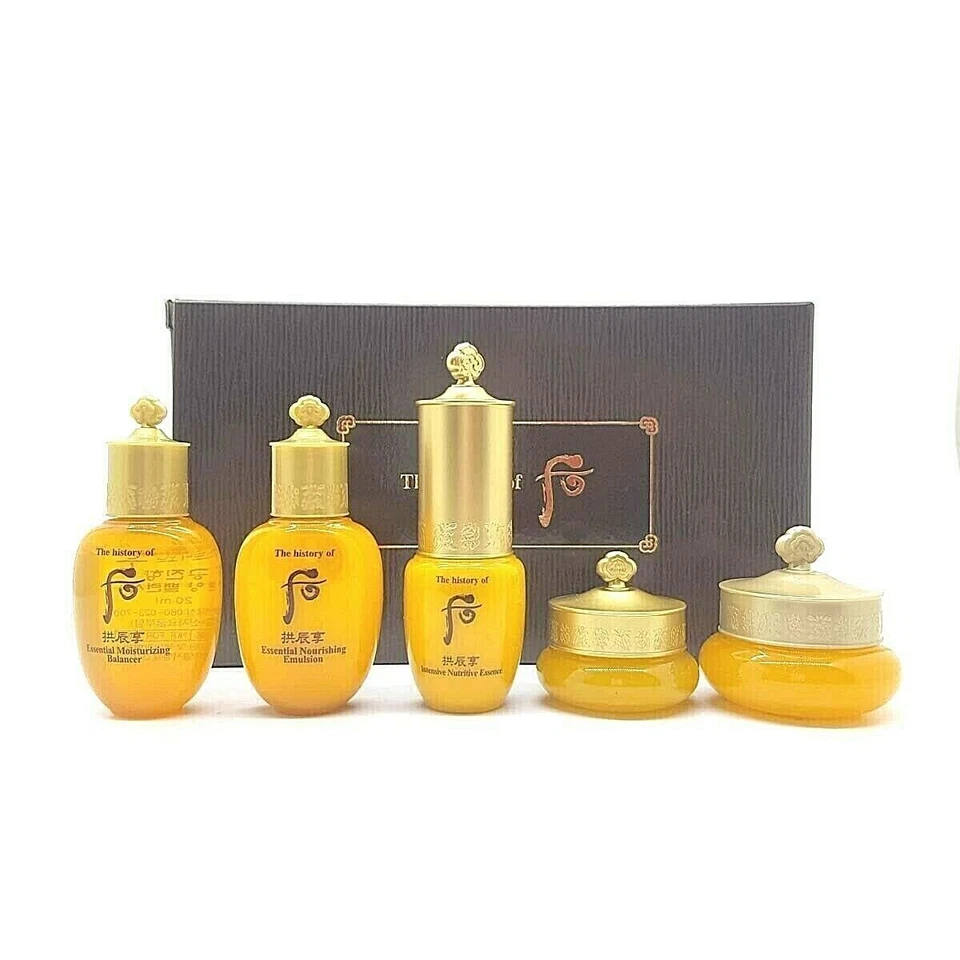 The History of Whoo Gongjinhyang 5pcs Special Gift Kit