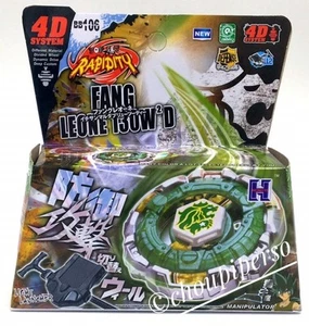  TOUPIE RAPIDITY FANG LEONE BB106  BEYBLADE 4D System Metal Master -   NEUVE/NEW - Picture 1 of 1