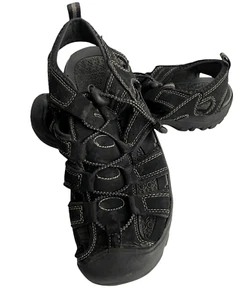 Denali Strainer II Men Sport SZ 8 Unisex Bungee Comfort Bumper Toe Sandal Black - Picture 1 of 10