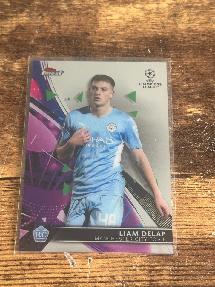 2021-22 Topps Finest UCL Liam Delap #58 Rookie RC - Image 1 of 1