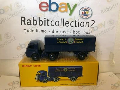 DIE CAST " TRACTEUR PANHARD S.N.C.F. COD. 32 AB " DINKY TOYS (ATLAS) SCALA 1/43 - Immagine 1 di 3
