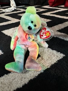 Ty Beanie Baby Peace Bear by Ty Beanie Baby 1996 - Picture 1 of 6