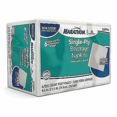 Marathon Beverage Napkins 3000ct