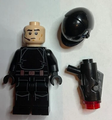Lego Star Wars Minifigures - Imperial Gunner 75034, 75159 sw0529 closed mouth - Image 1 of 3