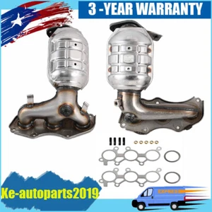 2x Front Catalytic Converters For 2007-2017 Toyota Camry / Lexus Es350 3.5L - Picture 1 of 17