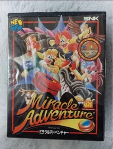 Juego Original SNK Neo Geo Miracle Adventure SNK Japón con Caja Instrucciones Probado - Imagen 1 de 18
