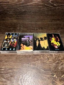 Lot Of 4 90s R&B Soul Cassette Tapes Bell Biv Devoe Snap Morris Day Tony Toni - Picture 1 of 6
