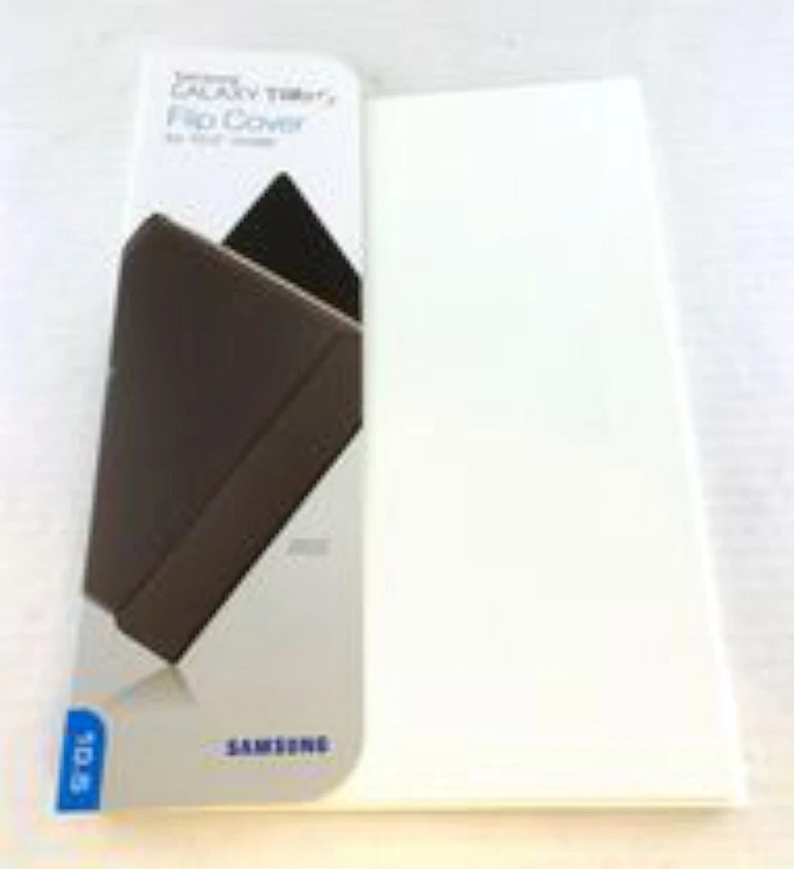 GENUINE Samsung Flip Cover Galaxy TAB S 10.5" Case Simple WHITE Screen Protector - Image 1 of 1