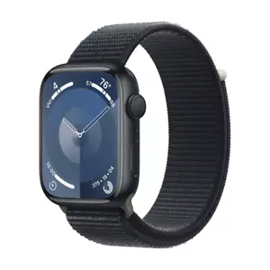 Apple Watch Series 9 45mm GPS Aluminum Case w Sport Loop Midnight MR9C3LW/A 2023 - Picture 1 of 4