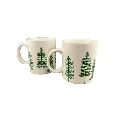 Juego de 2 tazas de árbol de Navidad Starbucks 2015 diseño retirado Foto 1 de 4