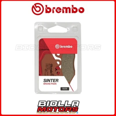 07SU12SD PASTIGLIE FRENO POSTERIORI BREMBO SD TRIUMPH SPRINT ST ABS 1050 2005 - Immagine 1 di 4
