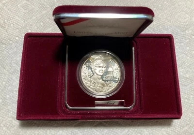1999 Dolley Madison Proof US Mint Silver Dollar $1.00 Commemorative  - Image 1 of 4