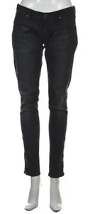 Denim genético James Jeans de mujer talla 29 negro Lavado medio recortado recto - Imagen 1 de 5