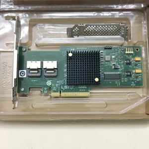 LSI SAS 9210-8i 8 Ports 6 Gb/s PCIe x8 HBA RAID SATA Controller-Karte = M1015 9211-8I - Bild 1 von 3