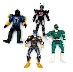 Figuras de acción Power Rangers y Beetleborg Shadow Borg Turbo Ranger juguetes años 90 - Imagen 1 de 13