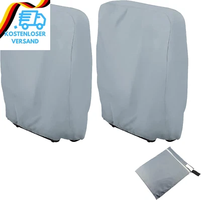 Klappstühle Schutzhülle, 2 Stück Gartenstühle Abdeckung Oxford Abdeckhaube Windd - Bild 1 von 4