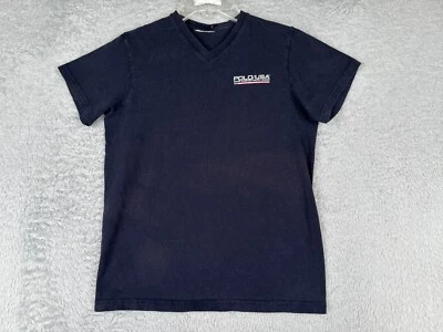 Camisa Polo Jeans Para Hombre Extra Pequeña Azul Cuello en V Manga Corta 100% Algodón Tejido Foto 1 de 4