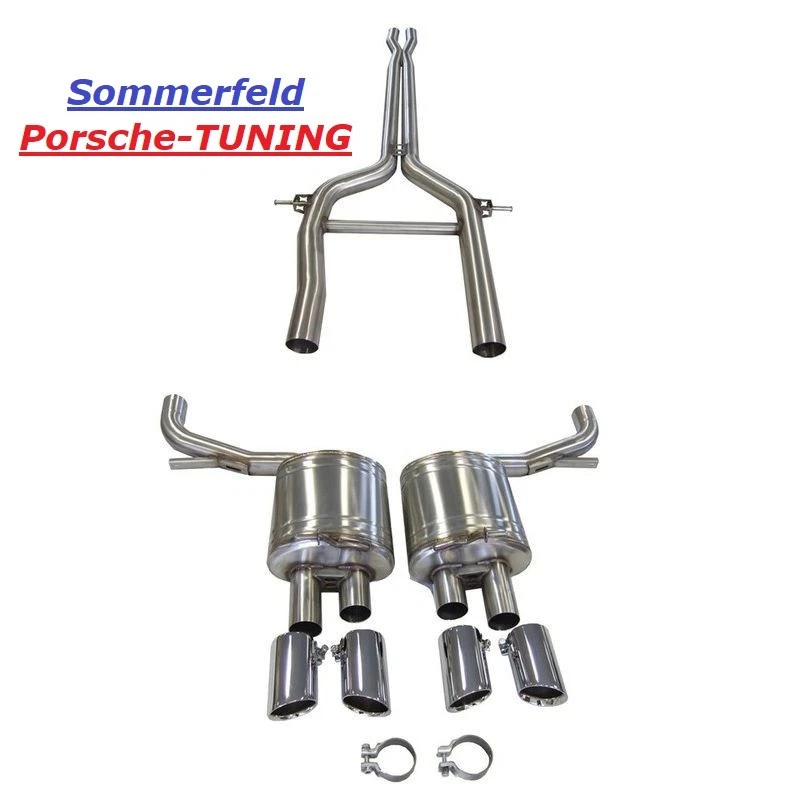 Silenciador de escape deportivo Porsche Panamera 970 S 4S Turbo Foto 1 de 1