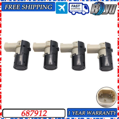 Set(4) PDC Parking Sensor 687912 For Maserati Coupe GranSport GranTurismo Spyder - Image 1 of 4