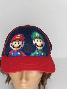 Super Mario Bros Nintendo Wii Promo Sombrero Gorra Correa Trasera Luigi Retro - Imagen 1 de 9