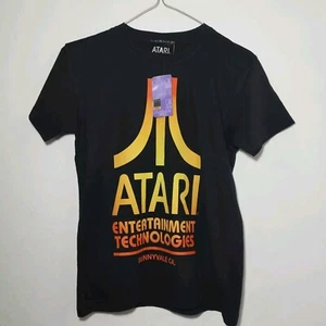 T-Shirt Atari Logo Videogame Vintage Original XXS Size Official Product - Picture 1 of 7