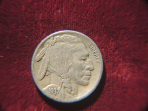 1937 S Buffalo Nickel - Picture 1 of 2