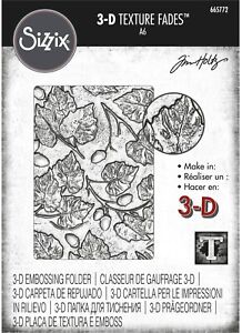 Sizzix Acorns 3D Embossing folder #665772 Retail $12.99 by Tim Holtz