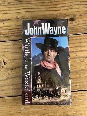 John Wayne Winds Of The Wasteland Vhs Tape Brand New - Image 1 of 4