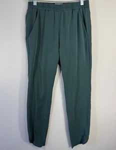 Marine Layer Womens Pants Green Allison Re-Spun Ankle Elastic Waist Size XS - Picture 1 of 6