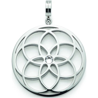 Leonardo Schmuck Anhänger Flowery 024942 Clip & Mix Edelstahl / Glas - Bild 1 von 2