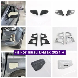 Cubierta de aceite con espejo retrovisor para luces antiniebla delanteras para accesorios Isuzu D-Max 2021 2022 - Imagen 1 de 18