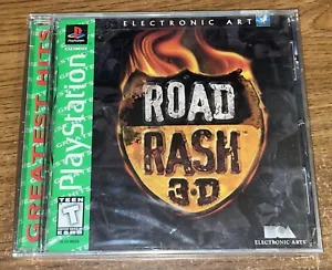 PLAYSTATION 1 - ROAD RASH 3D Game COMPLETE New FACTORY SEALED Y-Folds PS1 Hits - Picture 1 of 4
