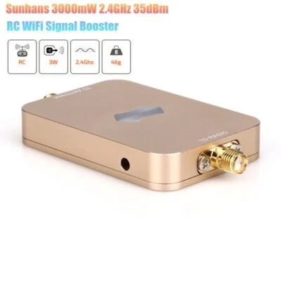 Sunhans RC WiFi Signal Booster 3W 2.4GHz 35dBm Signal Amplifier For Drones, RC - Image 1 of 4