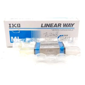 IKO ML12C1T1PS2 Maintenance Free Linear Carriage, 34mm x 27mm x 10mm, M3x3.5 - Picture 1 of 5