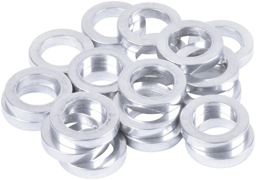 Wheels Manufacturing Machined Aluminum 3mm Rear Axle Spacers - Precision Bike - Image 1 of 1