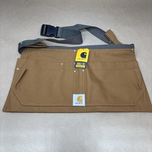 Medio delantal de uñas de pato Carhartt para hombre L-XL marrón - Imagen 1 de 6