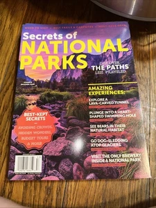 Secrets Of National Parks 2025 Magazine Visit Trails Hiking Yosemite MG8-I - Picture 1 of 2