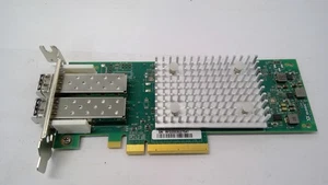 Adaptateur bus hôte double port Dell QLogic QLE2742-DEL 32 Go 05H4YH avec 2 32 Go SFP - Photo 1/5