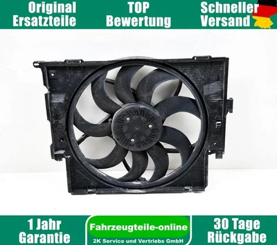 BMW Serie 1 F20 8641947 Ventola Motore Radiatore Ventola 118i - Immagine 1 di 4