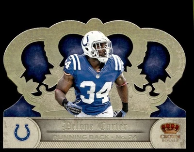 2012 Panini Crown Royale Delone Carter Indianapolis Colts #32 - Image 1 of 2