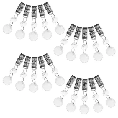 24 Pcs Pinces Nappe De Table Exterieur Clips Fête Pontes Pique- - Photo 1/4