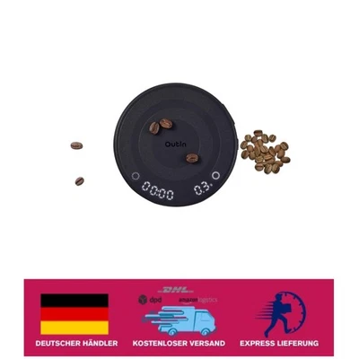 Digitale Kaffeewaage 2kg/0,1g - Kompakte und wiederaufladbare Waage mit Timer - Bild 1 von 4