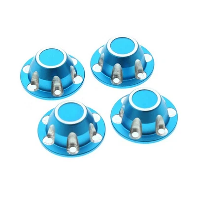 4PCS Dustproof Lock Nut Anti-loose Tire Wheel Lock For AXIAL 1/6 SCX6 JLU RC Car - Image 1 of 4
