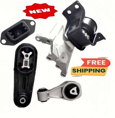 Juego de 4 soportes de motor para Nissan Sentra 1.8L (2013, 2014, 2015, 2016, 20 - Изображение 1 из 4