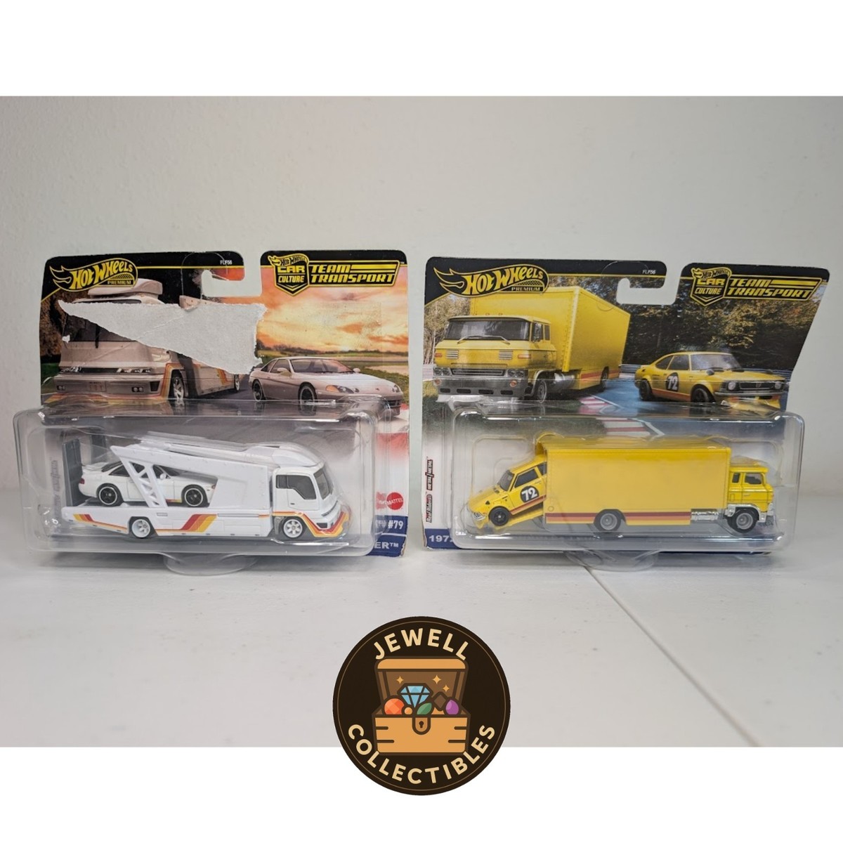 ト*マ様 ホットウィール チームトランスポート　ソアラ 300ZX ザウバーC9 Amazon.com: Hot Wheels Team Transport Nissan Euro Hauler and