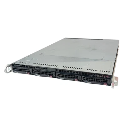 Supermicro CSE-815 1U Server X11SPW-TF 4xLFF BPN-SAS3-815TQ-N4 2x PWS-504P-1R2 - Bild 1 von 4