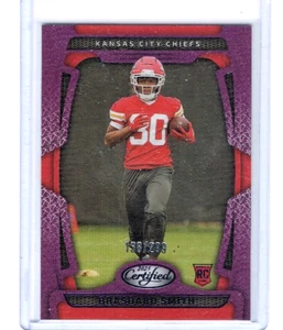 2025 Panini Certified Brashard Smith Rookie Mirror Purple RC #'ed 139/299 #170 - Picture 1 of 1